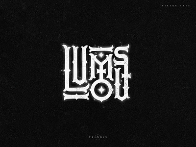 Lumos harrypotter high style hp lettering logo logotype magic spells typography wiktor ares