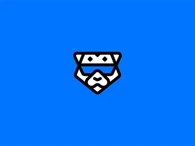 Bars bars cat eyewear head leopard line mark snowleopard