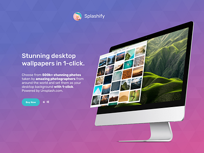 Splashify v2.1 gradient mac app pattern splashify wallpaper