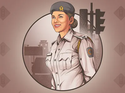 Scarlet Kumari animation art branding desi kalakaar design illustration illustrator indian photoshop rajwansh art ui vector