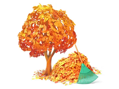 Autumn 3d 3d art game gameart illustration maya modelling painting
