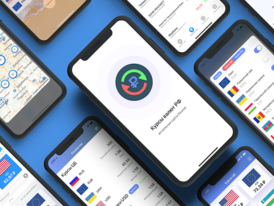 Currency (iOS App) app design ios ui ux