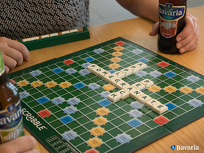 Bavaria Scrabble Facebook Post bavaria middle east facebook online marketing photo retouch photography social media