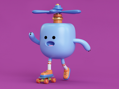 Patin 3d character cinema4d creature design digitalart illustration render