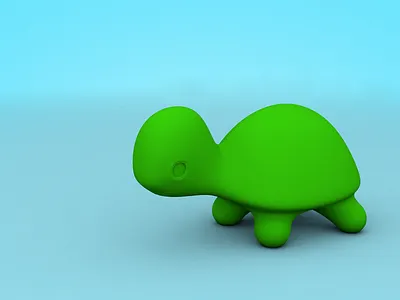 Turtle 3d cinema 4d maxonc4d model turtle