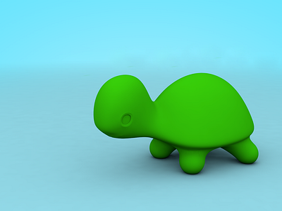 Turtle 3d cinema 4d maxonc4d model turtle