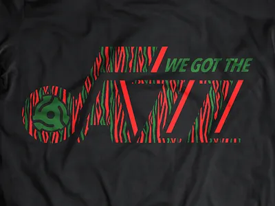 We Got The Jazz T-shirt Design bootleg design graphic hiphop jazz mockup music rap t shirt tshirt