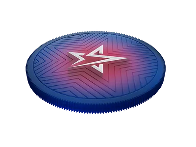 3D token visualization 3d 3d art blockchain branding crypto token token branding