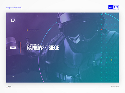 Twitch's Esports Template design interface interface design keynote keynote template landing page landingpage minimal page presentation presentation design template template design ui visual visualdesign