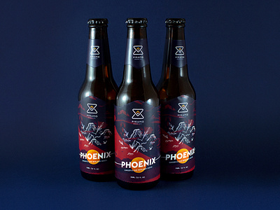 Pyramid Brewing - Phoenix beer branding packaging