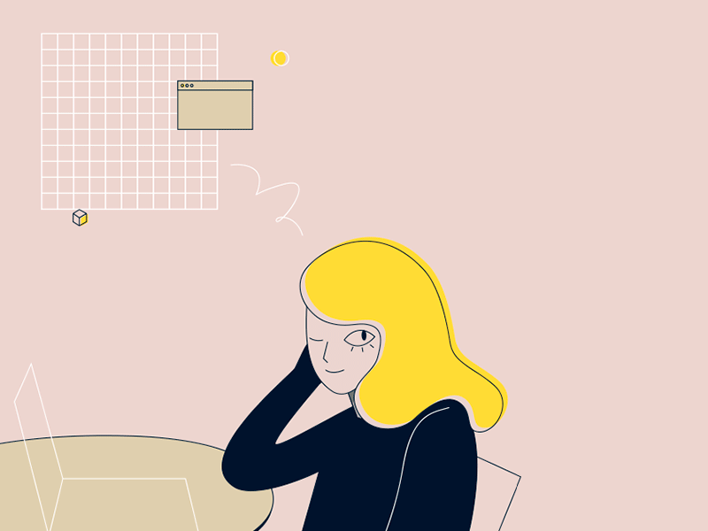 Working process after effects animation figma flat gif illustration ui