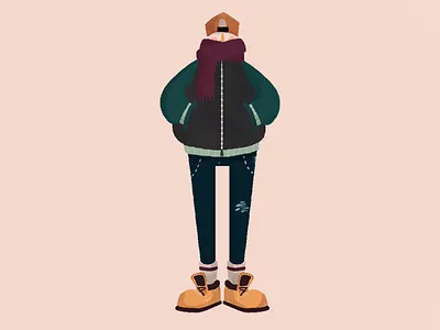 Autumn #3 2d animation characterdesign graphicdesign illustration illustrator