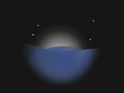 Night gif moon night