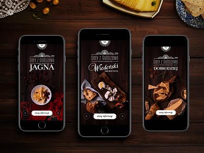Unique cheese from Goliszew branding cheese natural poland simply tyshchenko ui ux vanwalko web website www yobko