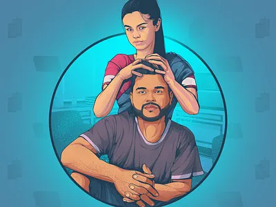 Weeknder And Selender 50 cent aman rajwansh animation art branding character art character concept character design character designs color desi kalakaar design illustration illustrator indian indian culture photoshop rajwansh art ui vector