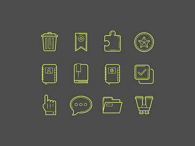 Hand Drawn Icons: Popular Icons carbon copy design graphic design icon icon design icons icons8 illustrator outlined popular icons stroke ui design vector