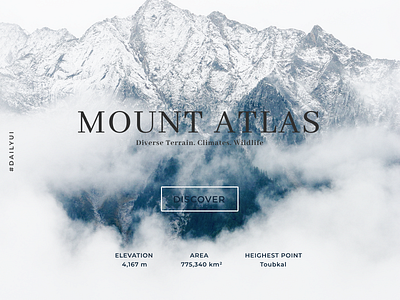 Info Card card dailyui info card info design travel travel blog ui