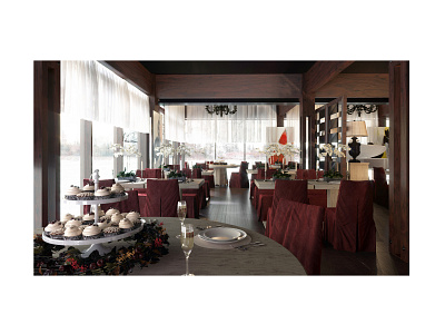 Interior on Chalet style 3d art 3dmax architecture architecture visualization corona coronarender design illustration interior