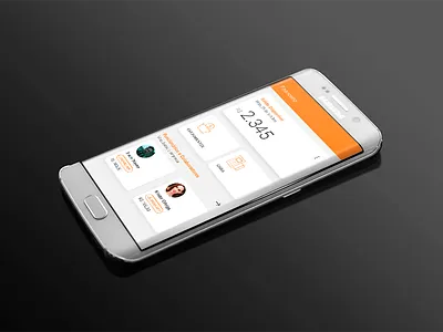 B2B Financial Manager Mobile App for Android android android app b2b design financial app management app manager mobile ui uidesign