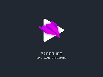 PaperJet brand brandideas brandidentity branding concept dailylogochallenge design designinspiration game gaming graphicdesign icon logo logoconcept logoideas logoinspiration paperplane streaming vector visualidentity