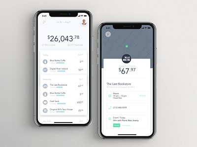 Bank app — Daily Inspiration 14 app bank bank app clean daily inspire design minimalistic typography ui ux