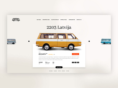 Van app brand branding character clean design flat icons identity logo minimal type typography ui ux vector web website