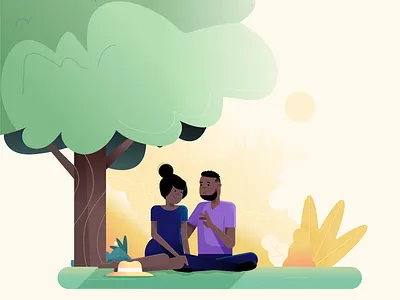 Park life blog couple evening love outdoors park retro romance tree web blog