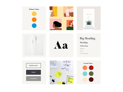 October moodboard branding colorpalette moodboard styleguide typography ux