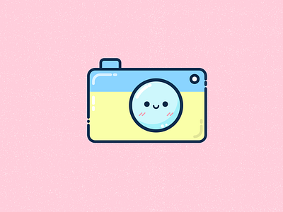 Camera art camera cute design digital illustration illustration art inktober vectober vector vector art
