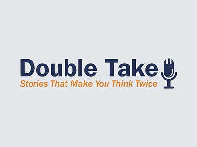 Doubletake Logo Harvard Graduate School of Education academic branding design harvard illustration logo podcast logo story telling