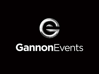 Gannon Events logo branding event events ge logo logo design logo mark monogram