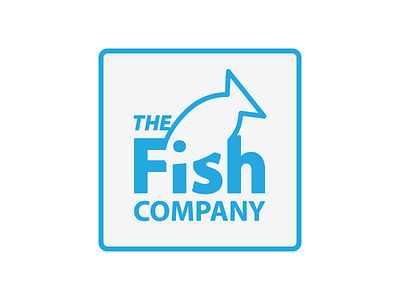 The fish company design fish fish logo illustration