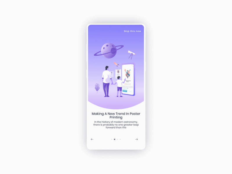 Onboarding screen design illustration sketch ui vector