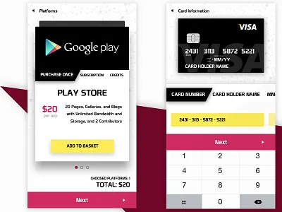 Snapp Payment - test design e commerce app ux