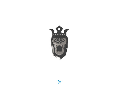 Kingkong design icon illustration king kong logo rantaucreative