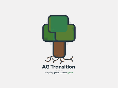 AG Transition Logo branding clean corporate emblem logo minimalism minimalistic