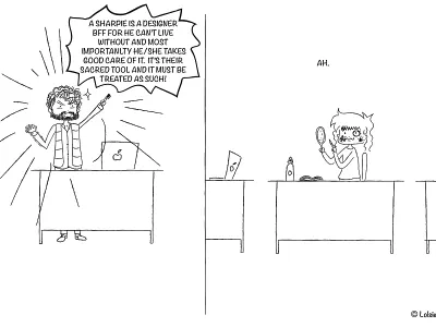 A sharpie is a designer best friend. black white comic art comics design doodleart drawing face paint flat fun art illustration illustration art sharpies sketch teaching ux ui vector wisdom