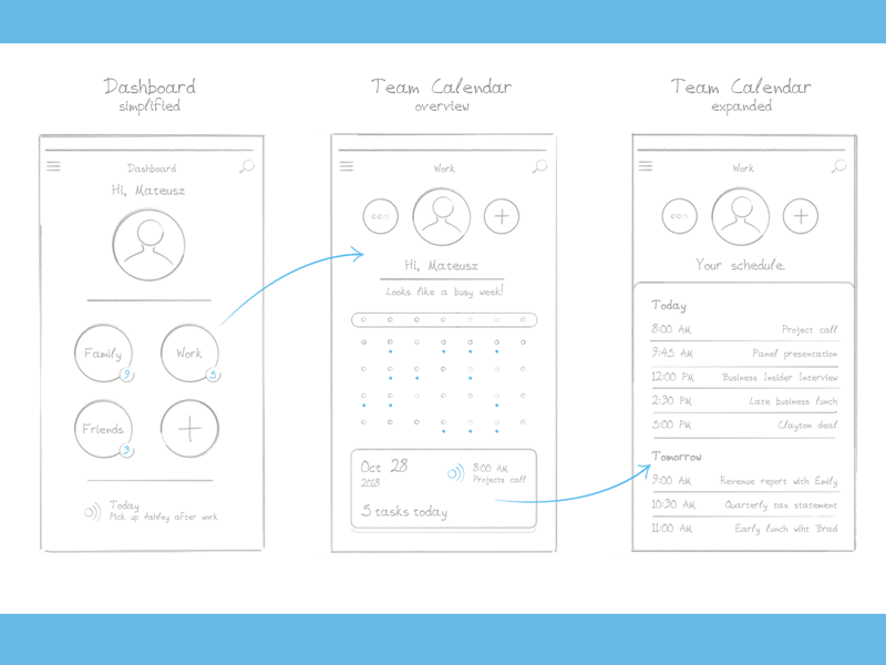 Sketches for Teamo. adobexd design mobile app photoshop task management taskmanager todolist userworkflow ux ui