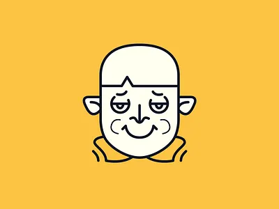 Self. Julian avatar boy design face graphic icon illustration male man profile selfie yoda