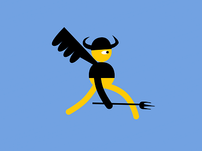 Monster after effect animation colored colors cute design dribbble funny gradient illustration strange vector