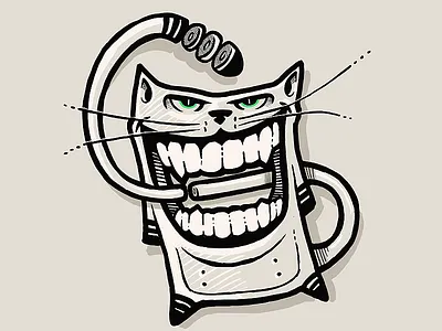 Kitty - iPad Doodle charachter doodle illustration ipad sketch