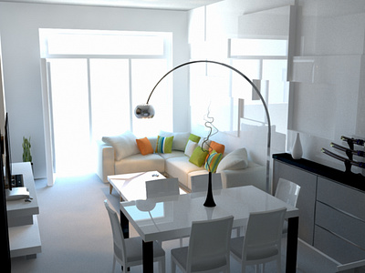 Interior of my home 3d max design interior design photoshop vray