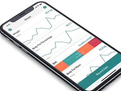 Weiqht — coming soon app app store apple design ios ios app iphone ui user interface weight weight loss weiqht