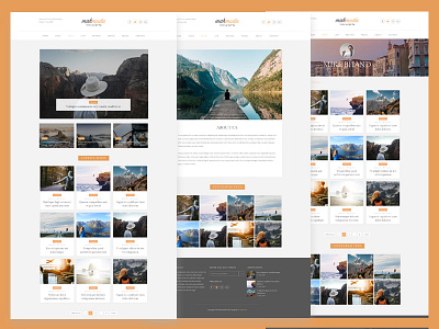 Mahmuda Creative Lifestyle Html Template Free blog blog design blog site blog template creative blog free blog template free html free html template html template minimal blog