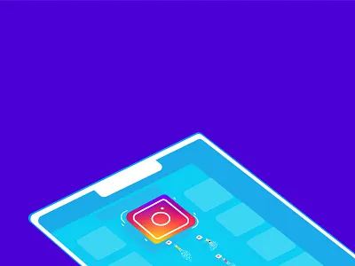 Insta Love (day 25/365) app icons illustration illustrator instagram love mobile pool social swiming swimmer vector water