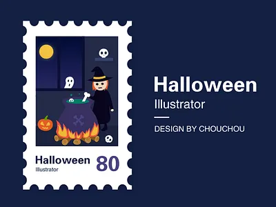 Halloween illustration 插图