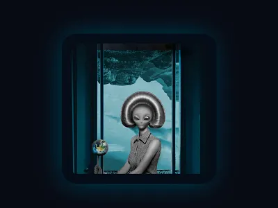 Digital Collage advertisement art collage design digital digitalcollage graphc graphic graphic design magic photoshop poster posterdesign ufo