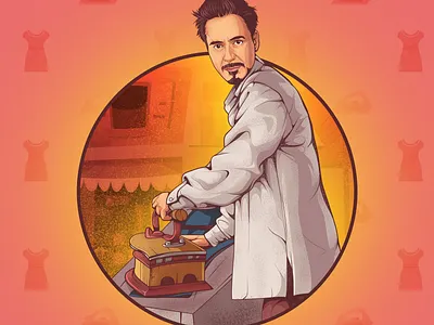 Doweny Kapoor aman rajwansh art branding character art character concept character design character designs desi kalakaar design illustration illustrator indian indian culture iron ironman marvel photoshop rajwansh art ui vector