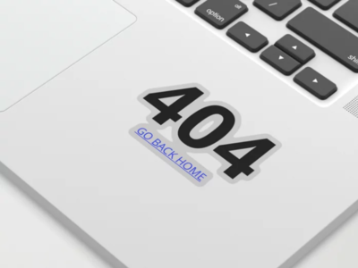 404 page sticker 404 404 page 404error browser error geek go back go home humor sticker typogaphy website