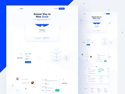 Start Mining design mining ui ux wallet